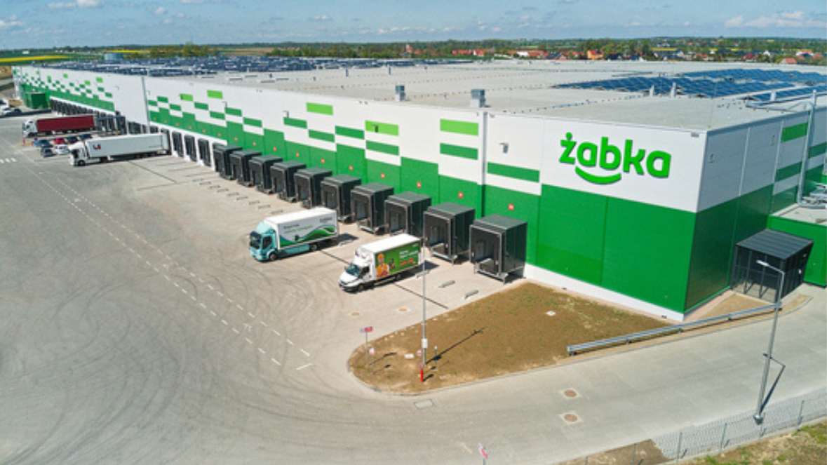 żabka, centrum logistyczne